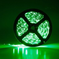 Led ταινία αδιάβροχη 5m 4.8W 12VDC πράσινο φως IP65 εύκαμπτη & αυτοκόλλητη