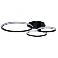 Φωτιστικό οροφής LED SEVILLA LEGGENDA 89W 220-240V AC 8900lm μαύρο από αλουμίνιο με 3 επιλογές χρώματος