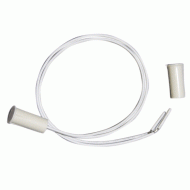 Μαγνητική επαφή χωνευτή ALEPH PS-1641W με άνοιγμα ½ʼʼ (1,27cm) σε λευκό χρώμα
