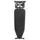 Σιδερώστρα LiFE Soirée 120 black 120 x 38cm με 7 επίπεδα ρύθμισης ύψους, μεταλλική βάση σίδερου και μηχανισμό ασφαλείας σε μαύρο χρώμα