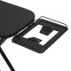 Σιδερώστρα LiFE Soirée 120 black 120 x 38cm με 7 επίπεδα ρύθμισης ύψους, μεταλλική βάση σίδερου και μηχανισμό ασφαλείας σε μαύρο χρώμα
