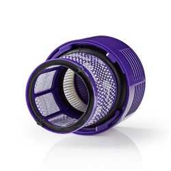Φίλτρο HEPA H13 για ηλεκτρική σκούπα Dyson V10 SV12 85 mm μωβ