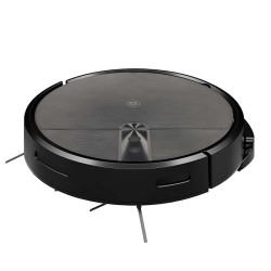 Σκούπα ρομπότ Nedis SmartLife 233-2895 Wi-Fi 3 σε 1 με σκούπισμα, αναρρόφηση και σφουγγάρισμα 2000Pa, κάδο 0.6L και μαύρο χρώμα