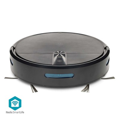 Σκούπα ρομπότ Nedis SmartLife 233-2895 Wi-Fi 3 σε 1 με σκούπισμα, αναρρόφηση και σφουγγάρισμα 2000Pa, κάδο 0.6L και μαύρο χρώμα Σκούπα ρομπότ Nedis SmartLife 233-2895 Wi-Fi 3 σε 1 με σκούπισμα, αναρρόφηση και σφουγγάρισμα 2000Pa, κάδο 0.6L και μαύρο χρώμα
