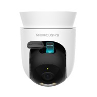 Wi-Fi κάμερα Full HD για εξωτερικούς χώρους MERCUSYS με λειτουργία Pan/Tilt.