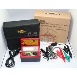 Μετρητής διαρροής ρεύματος (Rcd) SMART SENSOR AR 5406 με test μπουτόν