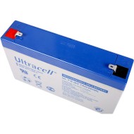 Μπαταρία μολύβδου ULTRACELL 6V 7Ah τύπος terminal F1 151x34x94