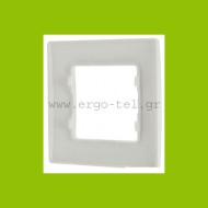 Πλαίσιο 1 θέσης οριζόντιας & κάθετης τοποθέτησης για διακόπτες Legrand Niloe Πλαίσιο 1 θέσης οριζόντιας & κάθετης τοποθέτησης για διακόπτες Legrand Niloe