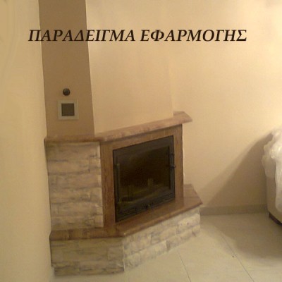 Εξαεριστήρας τζακιου με περσίδα inox 150x150mm d100mm 18W 100m³/h 32db για υψηλές θερμοκρασίες
