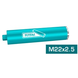 Διαμαντοκορώνα υγράς κοπής TOTAL 152mm/450mm TAC2811521 Μ22x2.5mm Διαμαντοκορώνα υγράς κοπής TOTAL 152mm/450mm TAC2811521 Μ22x2.5mm