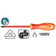 Κατσαβίδι μαγνητικό σταυρού TOTAL THTISPH2100 1000V PH2X100