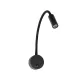 Φωτιστικό τοίχου - απλίκα LED 3W 300lm 36° Reading Light θερμό λευκό 2700K μαύρο αλουμίνιο  Μ6.5xΠ22.5xΥ23cm 