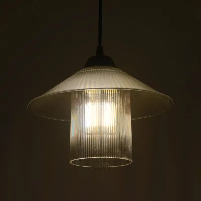 GloboStar® Promo 203-0089 Μοντέρνο Κρεμαστό Φωτιστικό Καμπάνα Μονόφωτο 1 x E27 IP20 Μαύρο Πλαστικό - Μ25.5 x Π25.5 x Υ90cm