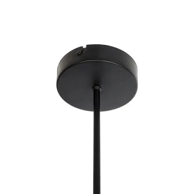 Μοντέρνο πολύφωτο οροφής GLOBUS με 4 ντουί E27 AC 220-240V IP20 λευκό-μαύρο 70x34x15cm