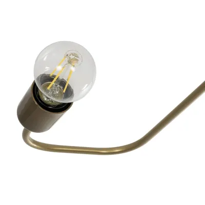 Vintage πολύφωτο οροφής MOORNA με 4 ντουί E27 AC 220-240V IP20 χρυσό 97x97x7cm