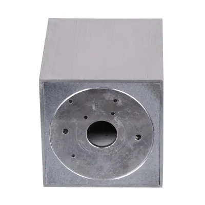 Φωτιστικό Downlight σποτ kelvo® AKIRA για λάμπα MR16 με ντουί GU10 AC 220-240V IP20 νίκελ βούρτσας 8x8x10cm