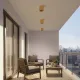 Φωτιστικό downlight σποτ kelvo® MARETTI για λαμπτήρα MR16 με ντουί GU10 AC 220-240V αδιάβροχο IP65 χρυσό πλατίνα 9x9x9cm