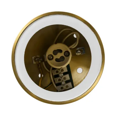 Φωτιστικό downlight σποτ kelvo® MARETTI για λαμπτήρα MR16 με ντουί GU10 AC 220-240V αδιάβροχο IP65 χρυσό πλατίνα 9x9x9cm