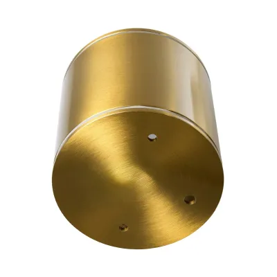Φωτιστικό downlight σποτ kelvo® MARETTI για λαμπτήρα MR16 με ντουί GU10 AC 220-240V αδιάβροχο IP65 χρυσό πλατίνα 9x9x9cm
