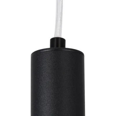 Κρεμαστό φωτιστικό οροφής LED kelvo® CANAL 7W 700lm 36° AC 220-240V IP20 θερμό λευκό 2700K μαύρο ματ 4x4x60cm