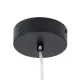 Κρεμαστό φωτιστικό οροφής LED kelvo® CANAL 7W 700lm 36° AC 220-240V IP20 θερμό λευκό 2700K μαύρο ματ 4x4x60cm