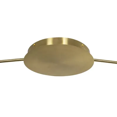 Φωτιστικό οροφής kelvo® GLOW LED 89W 8900lm 360° AC 220-240V IP20 ρυθμιζόμενο λευκό CCT με χειριστήριο από 2700K έως 6000K dimmable χρυσό πλατίνα 150x150x30cm