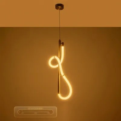 Κρεμαστό φωτιστικό οροφής LED kelvo® GLOW 24W 2400lm 360° AC 220-240V IP20 ρυθμιζόμενο λευκό CCT με εναλλαγή χρωμάτων 2700K/4500K/6000K χρυσό πλατίνα 30x17x66cm Κρεμαστό φωτιστικό οροφής LED kelvo® GLOW 24W 2400lm 360° AC 220-240V IP20 ρυθμιζόμενο λευκό CCT με εναλλαγή χρωμάτων 2700K/4500K/6000K χρυσό πλατίνα 30x17x66cm