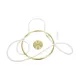 Κρεμαστό φωτιστικό οροφής LED kelvo® GLOW 58W 5800lm 360° AC 220-240V IP20 ρυθμιζόμενο λευκό CCT με χειριστήριο από 2700K έως 6000K ντιμαριζόμενο χρυσό πλατίνα 80x80x40cm KLV-101-0163