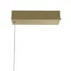 Κρεμαστό φωτιστικό οροφής LED kelvo® GLOW 34W 3400lm 360° AC 220-240V IP20 ρυθμιζόμενο λευκό CCT με χειριστήριο από 2700K έως 6000K ντιμαριζόμενο χρυσό πλατίνα 140x40x30cm KLV-101-0166