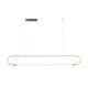 Κρεμαστό φωτιστικό οροφής LED kelvo® GLOW 15W 1500lm 360° AC 220-240V IP20 ρυθμιζόμενο λευκό CCT με χειριστήριο από 2700K έως 6000K ντιμαριζόμενο χρυσό πλατίνα 120x3x17cm Κρεμαστό φωτιστικό οροφής LED kelvo® GLOW 15W 1500lm 360° AC 220-240V IP20 ρυθμιζόμενο λευκό CCT με χειριστήριο από 2700K έως 6000K ντιμαριζόμενο χρυσό πλατίνα 120x3x17cm