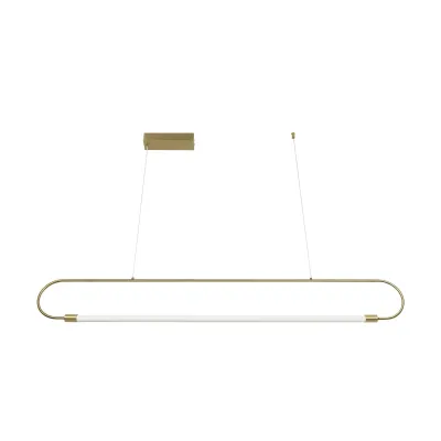 Κρεμαστό φωτιστικό οροφής LED kelvo® GLOW 15W 1500lm 360° AC 220-240V IP20 ρυθμιζόμενο λευκό CCT με χειριστήριο από 2700K έως 6000K ντιμαριζόμενο χρυσό πλατίνα 120x3x17cm Κρεμαστό φωτιστικό οροφής LED kelvo® GLOW 15W 1500lm 360° AC 220-240V IP20 ρυθμιζόμενο λευκό CCT με χειριστήριο από 2700K έως 6000K ντιμαριζόμενο χρυσό πλατίνα 120x3x17cm