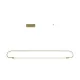 Κρεμαστό φωτιστικό οροφής LED kelvo® GLOW 15W 1500lm 360° AC 220-240V IP20 ρυθμιζόμενο λευκό CCT με χειριστήριο από 2700K έως 6000K ντιμαριζόμενο χρυσό πλατίνα 120x3x17cm Κρεμαστό φωτιστικό οροφής LED kelvo® GLOW 15W 1500lm 360° AC 220-240V IP20 ρυθμιζόμενο λευκό CCT με χειριστήριο από 2700K έως 6000K ντιμαριζόμενο χρυσό πλατίνα 120x3x17cm