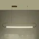 Κρεμαστό φωτιστικό οροφής LED kelvo® GLOW 15W 1500lm 360° AC 220-240V IP20 ρυθμιζόμενο λευκό CCT με χειριστήριο από 2700K έως 6000K ντιμαριζόμενο χρυσό πλατίνα 120x3x17cm Κρεμαστό φωτιστικό οροφής LED kelvo® GLOW 15W 1500lm 360° AC 220-240V IP20 ρυθμιζόμενο λευκό CCT με χειριστήριο από 2700K έως 6000K ντιμαριζόμενο χρυσό πλατίνα 120x3x17cm