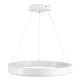 Κρεμαστό φωτιστικό οροφής LED kelvo® VENOM 45W 4500lm 120° AC 220-240V IP20 ρυθμιζόμενο λευκό CCT με χειριστήριο από 2700K έως 6000K ντιμμαριζόμενο λευκό ματ 60x60x6.5cm
