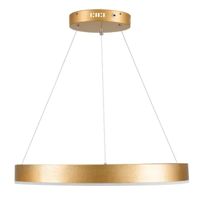 Κρεμαστό φωτιστικό οροφής LED kelvo® VENOM 45W 4500lm 120° AC 220-240V IP20 ρυθμιζόμενο λευκό CCT με χειριστήριο από 2700K έως 6000K ντιμαριζόμενο χρυσό πλατίνα 60x60x6.5cm
