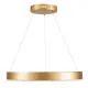 Κρεμαστό φωτιστικό οροφής LED kelvo® VENOM 45W 4500lm 120° AC 220-240V IP20 ρυθμιζόμενο λευκό CCT με χειριστήριο από 2700K έως 6000K ντιμαριζόμενο χρυσό πλατίνα 60x60x6.5cm