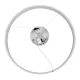 Κρεμαστό φωτιστικό οροφής LED kelvo® VENOM 67W 6700lm 120° AC 220-240V IP20 ρυθμιζόμενο λευκό CCT με χειριστήριο από 2700K έως 6000K ντιμαριζόμενο λευκό ματ 80x80x6.5cm
