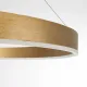 Κρεμαστό φωτιστικό οροφής LED kelvo® VENOM 75W 7500lm 120° AC 220-240V IP20 ρυθμιζόμενο λευκό CCT με χειριστήριο από 2700K έως 6000K ντιμμάριζόμενο χρυσό πλατίνα 100x100x6.5cm
