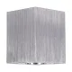 Φωτιστικό Downlight σποτ kelvo® AKIRA για λάμπα MR16 με ντουί GU10 AC 220-240V IP20 νίκελ βούρτσας 8x8x10cm