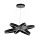 Κρεμαστό φωτιστικό οροφής LED kelvo® VENOM 120W 12000lm 120° AC 220-240V IP20 ρυθμιζόμενο λευκό CCT με χειριστήριο από 2700K έως 6000K ντιμμαριζόμενο μαύρο ματ 80x80x80cm Κρεμαστό φωτιστικό οροφής LED kelvo® VENOM 120W 12000lm 120° AC 220-240V IP20 ρυθμιζόμενο λευκό CCT με χειριστήριο από 2700K έως 6000K ντιμμαριζόμενο μαύρο ματ 80x80x80cm