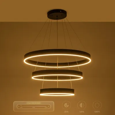 Κρεμαστό φωτιστικό οροφής LED kelvo® VENOM 120W 12000lm 120° AC 220-240V IP20 ρυθμιζόμενο λευκό CCT με χειριστήριο από 2700K έως 6000K ντιμμαριζόμενο μαύρο ματ 80x80x80cm Κρεμαστό φωτιστικό οροφής LED kelvo® VENOM 120W 12000lm 120° AC 220-240V IP20 ρυθμιζόμενο λευκό CCT με χειριστήριο από 2700K έως 6000K ντιμμαριζόμενο μαύρο ματ 80x80x80cm