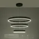 Κρεμαστό φωτιστικό οροφής LED kelvo® VENOM 120W 12000lm 120° AC 220-240V IP20 ρυθμιζόμενο λευκό CCT με χειριστήριο από 2700K έως 6000K ντιμμαριζόμενο μαύρο ματ 80x80x80cm Κρεμαστό φωτιστικό οροφής LED kelvo® VENOM 120W 12000lm 120° AC 220-240V IP20 ρυθμιζόμενο λευκό CCT με χειριστήριο από 2700K έως 6000K ντιμμαριζόμενο μαύρο ματ 80x80x80cm