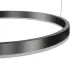 Κρεμαστό φωτιστικό οροφής LED kelvo® VENOM 150W 15000lm 120° AC 220-240V IP20 ρυθμιζόμενο λευκό CCT με χειριστήριο από 2700K έως 6000K ντιμμαριζόμενο μαύρο ματ 150x90x60cm KLV-101-0202