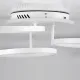 Φωτιστικό οροφής kelvo® NEMESIS LED 98W 9800lm 360° AC 220-240V IP20 ρυθμιζόμενο λευκό CCT με χειριστήριο 2700K έως 6000K dimmable λευκό ματ 89x60x19cm