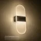 GLOBOSTAR® RARE 61337 Μοντέρνο Φωτιστικό Τοίχου - Απλίκα LED 5W 600lm 180° AC 220-240V IP20 Ρυθμιζόμενο Λευκό CCT με On/Off 2700K/4500K/6000K - Lumileds SMD Chip - Μαύρο Ματ - Μ10 x Π5 x Υ27.5cm - 3 Χρόνια Εγγύηση