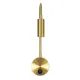 GLOBOSTAR® GOOSE 61692 Μοντέρνο Φωτιστικό Τοίχου - Απλίκα Ξενοδοχείου Reading Light LED 3W 300lm 36° AC 220-240V IP20 Θερμό Λευκό 2700K - CREE XPE Chip & TÜV SÜD Driver - Χρυσό Βούρτσας - Μ6.5 x Π15 xΥ24.5cm - 3 Χρόνια Εγγύηση
