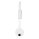 GLOBOSTAR® GOOSE 61688 Μοντέρνο Φωτιστικό Τοίχου - Απλίκα Ξενοδοχείου Reading Light LED 3W 300lm 36° AC 220-240V IP20 Θερμό Λευκό 2700K - CREE XPE Chip & TÜV SÜD Driver - Λευκό Ματ - Μ6.5 x Π15 x Υ24.5cm - 3 Χρόνια Εγγύηση