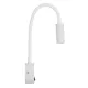 GLOBOSTAR® GOOSE 61688 Μοντέρνο Φωτιστικό Τοίχου - Απλίκα Ξενοδοχείου Reading Light LED 3W 300lm 36° AC 220-240V IP20 Θερμό Λευκό 2700K - CREE XPE Chip & TÜV SÜD Driver - Λευκό Ματ - Μ6.5 x Π15 x Υ24.5cm - 3 Χρόνια Εγγύηση