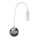 GLOBOSTAR® GOOSE 61688 Μοντέρνο Φωτιστικό Τοίχου - Απλίκα Ξενοδοχείου Reading Light LED 3W 300lm 36° AC 220-240V IP20 Θερμό Λευκό 2700K - CREE XPE Chip & TÜV SÜD Driver - Λευκό Ματ - Μ6.5 x Π15 x Υ24.5cm - 3 Χρόνια Εγγύηση