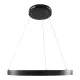 Κρεμαστό φωτιστικό οροφής LED kelvo® NEMESIS 45W 4500lm 180° AC 220-240V IP20 ρυθμιζόμενο λευκό φως CCT με χειριστήριο από 2700K έως 6000K ντιμμαριζόμενο μαύρο ματ 60x60x4cm